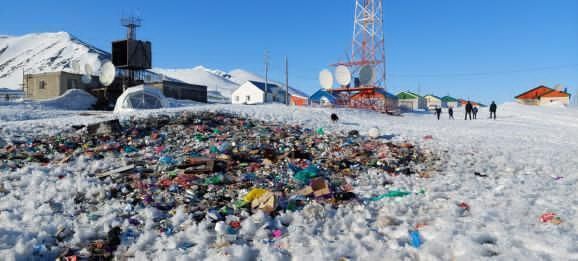 Скопившийся за зиму мусор вывезут на свалку из села Новое Чаплино
