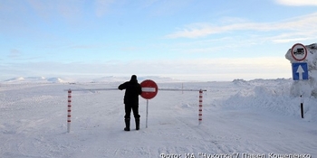 На Чукотке закрыли все ледовые переправы