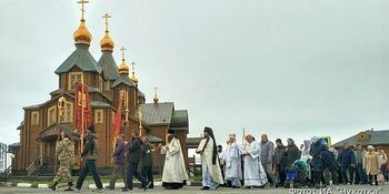Православные Анадыря отметили Яблочный спас крестным ходом
