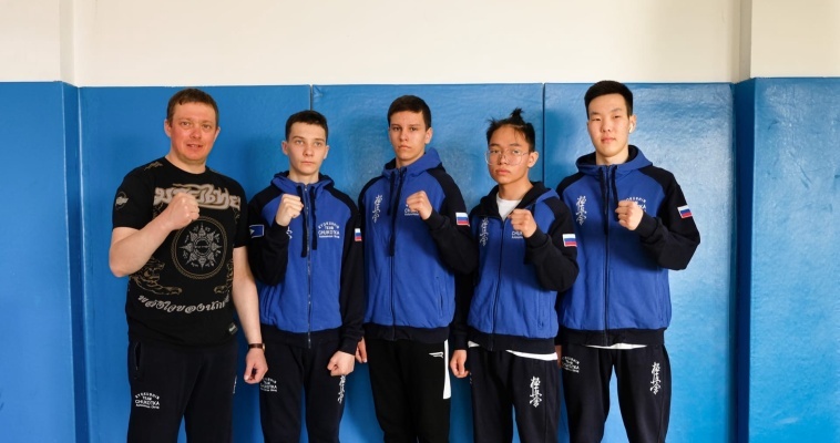 Анадырские каратисты отправились на международный турнир по киокушинкай
