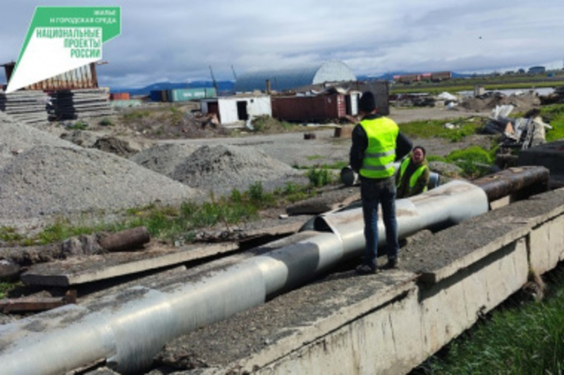 В селе Тавайваам приступили к реконструкции сетей водоснабжения по федеральному проекту