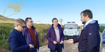 В Анадыре завершен ремонт участка грунтовой дороги «Подъезд к Рыббазе №2»