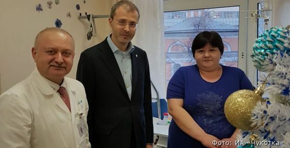 Губернатор навестил детей из Анадыря в Москве и пожелал им скорейшего выздоровления