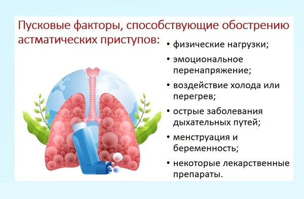 Что такое астма и причины ее возникновения