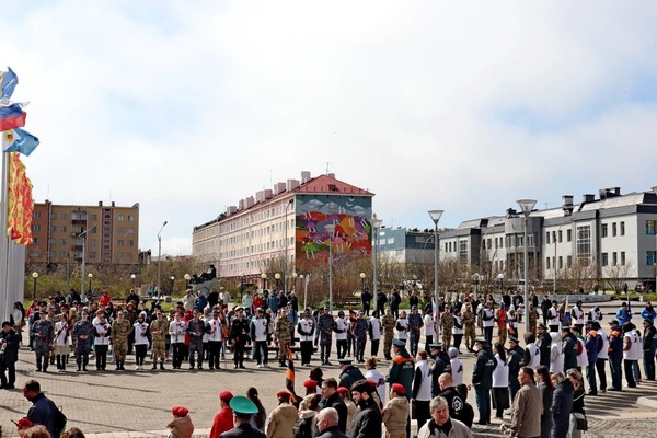 Чукотские росгвардейцы поддержали всероссийскую акцию «Свеча памяти»