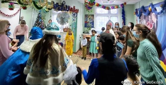 Благотворительные утренники для детей из многодетных семей прошли в Анадыре