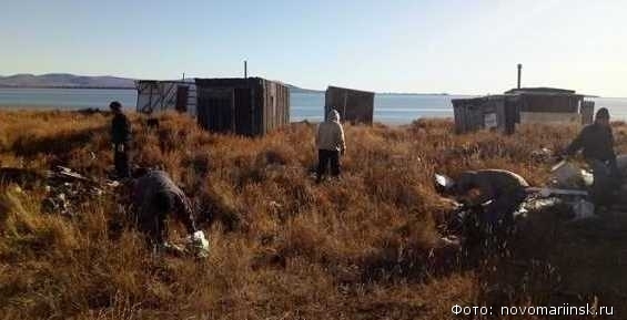 Общественники Анадыря очистили берег в Тавайвааме