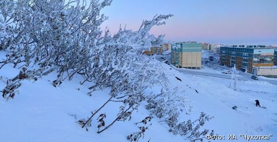 Снег пройдет на территории Чукотки в четверг