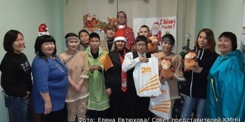 Новогодние благотворительные акции для детей проходят на Чукотке