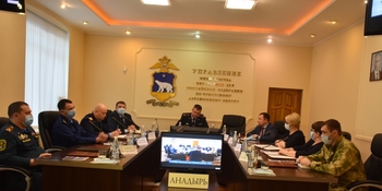 В УМВД России по Чукотскому автономному округу состоялось расширенное заседание коллегии