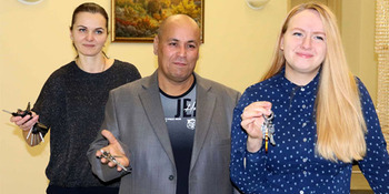 Четыре семьи в Анадыре получили ключи от новых квартир