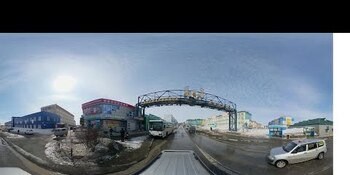2021.04.27 Город Анадырь. Видео в 360 градусов. Чукотка. Арктика. Дальний Восток.
