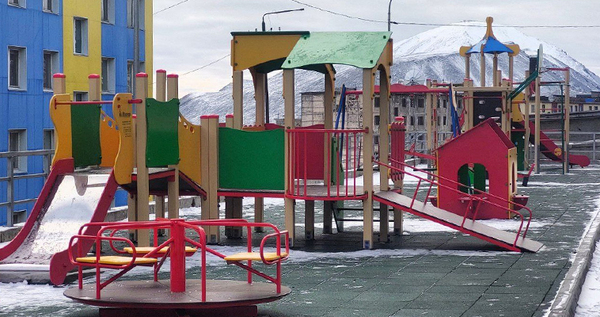 Три общественных территории благоустроили на Чукотке по программе "1000 дворов"