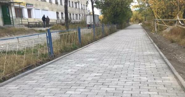 Около 450 метров пешеходных дорожек обустроят в Билибино