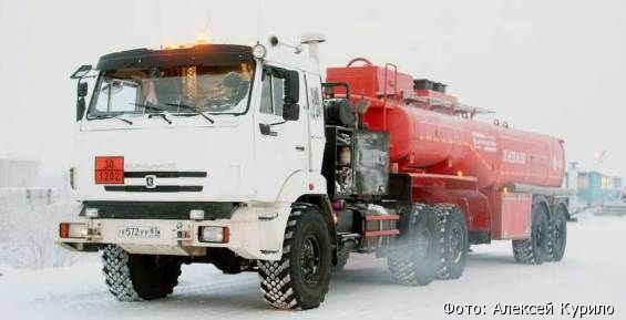 Первое топливо пришло на Чукотку из Якутии по зимникам