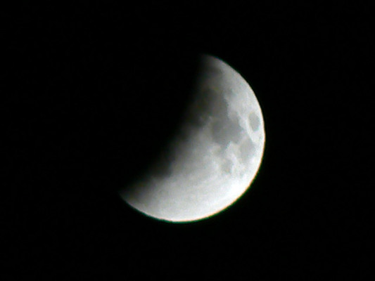 2007 год-затмение Луны 