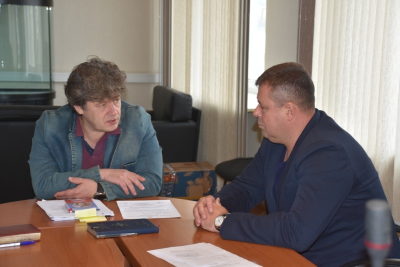 Начальник окружного Управления МВД Александр Смирнов с рабочим визитом посетил самый северный город страны- Певек