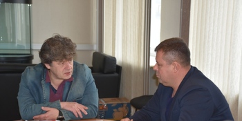 Начальник окружного Управления МВД Александр Смирнов с рабочим визитом посетил самый северный город страны- Певек