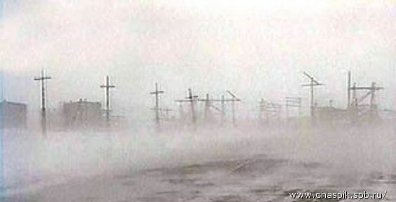Северо-запад Чукотки попадет под влияние циклона с сильным ветром