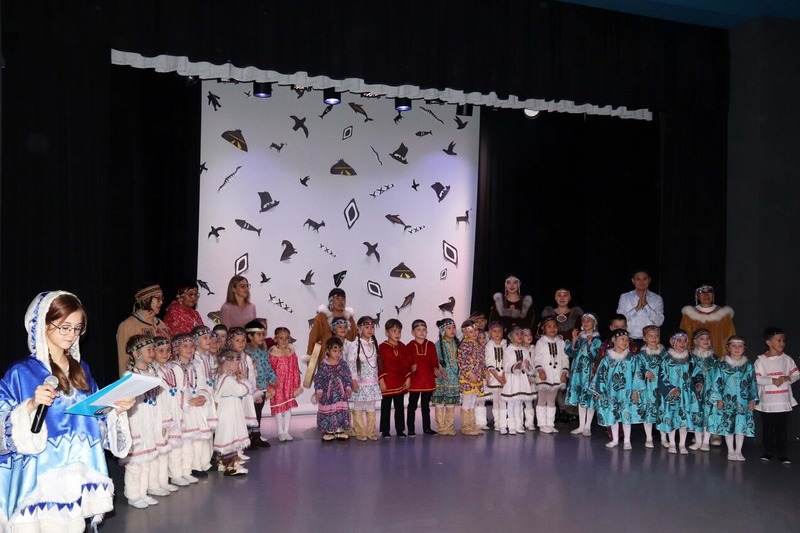 Танцы народов Севера в исполнении дошколят прошли во Дворце детского творчества