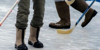 Анадырцы впервые отметят День защитника Отечества хоккеем в валенках