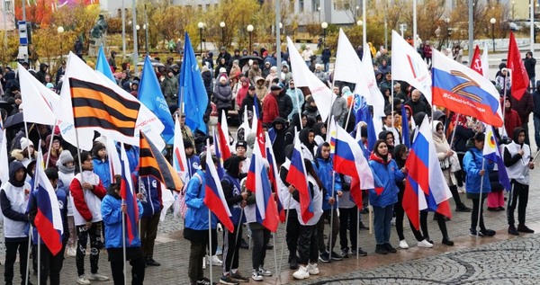 Митинг в поддержку референдумов на освобожденных территориях прошел на Чукотке