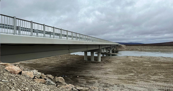 Три новых моста открыли на строящейся дороге с Колымы на Чукотку