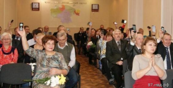 Ветеранская организация окружного управления МВД отметила десятилетний юбилей
