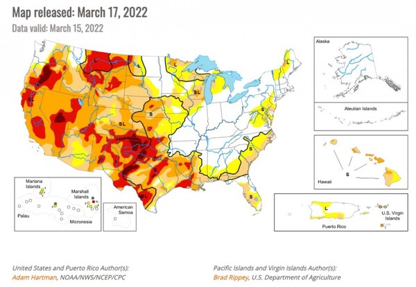 Что ждать нам от засухи в США