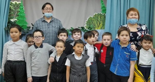 Творческую встречу с детьми провёл писатель Константин Уяганский в Анадыре