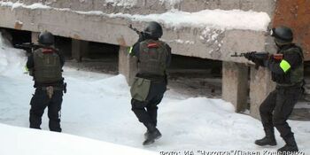 Учения по задержанию "террористов" прошли в Анадыре