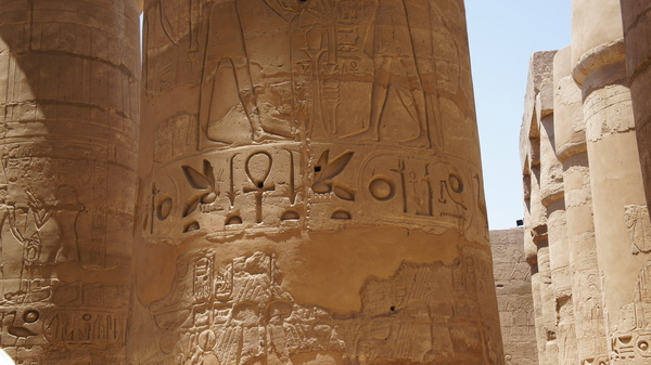 Луксор. Графити фараонов