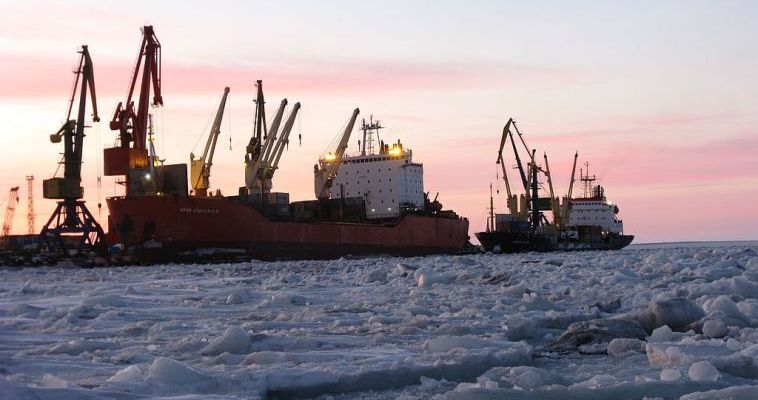 Ледокол "Арктика" завершил проводку каравана судов в Певек
