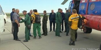 Авиалесоохрана перебросила на Чукотку дополнительный отряд десантников
