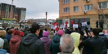 Саратов: митинг за постройку поликлиник 
