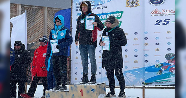Провиденец завоевал бронзу на первенстве ДФО по горнолыжному спорту 