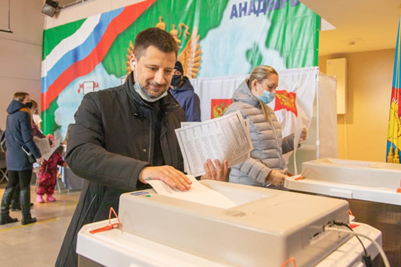 В Анадыре завершился первый день голосования