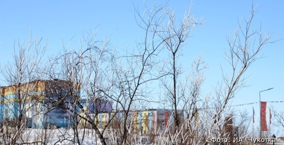 До 35 градусов мороза ожидается на Чукотке в воскресенье