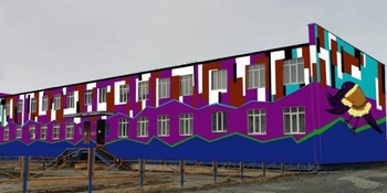 Завершён ремонт фасада Чаунского краеведческого музея