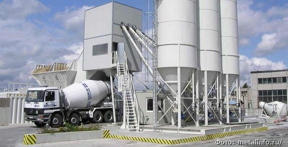 Новый бетонный завод в Билибино выдал первые 100 кубометров продукции