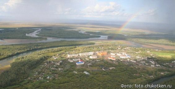 Вышедшая из берегов река Анадырь подтопила села Марково и Усть-Белая 