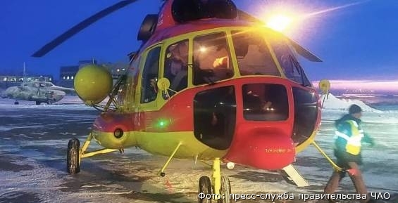 Аварийную посадку произвёл вертолёт Ми-8 в аэропорту Кепервеема