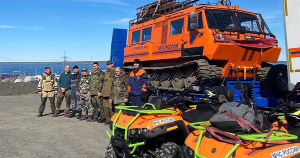 Антенну спутниковой связи и продовольствие доставят на полярную станцию Валькаркай