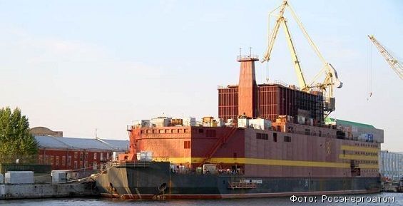 Техническая готовность ПЭБ «Академик Ломоносов» составляет порядка 96%