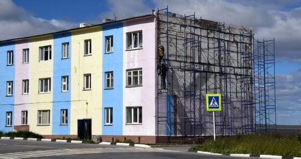 Дополнительные деньги выделили на ремонт фасадов в Анадыре