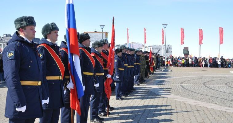 Митингом и праздничным концертом встретили День Победы в Анадыре