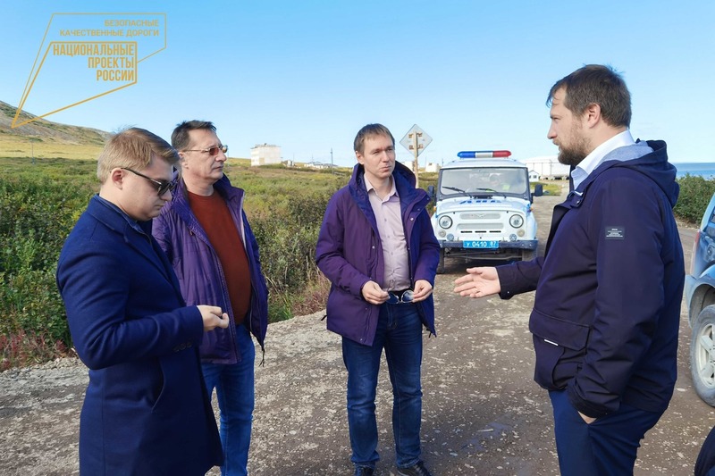 В Анадыре завершен ремонт участка грунтовой дороги «Подъезд к Рыббазе №2»