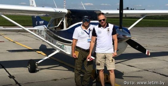 Кругосветка белорусских авиаторов добралась до Чукотки