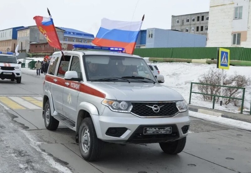 Автопробег к Международной патриотической акции «Диктант Победы» и 10-летие Росгвардии: память и служба чукотских росгвардейцев  в едином порыве