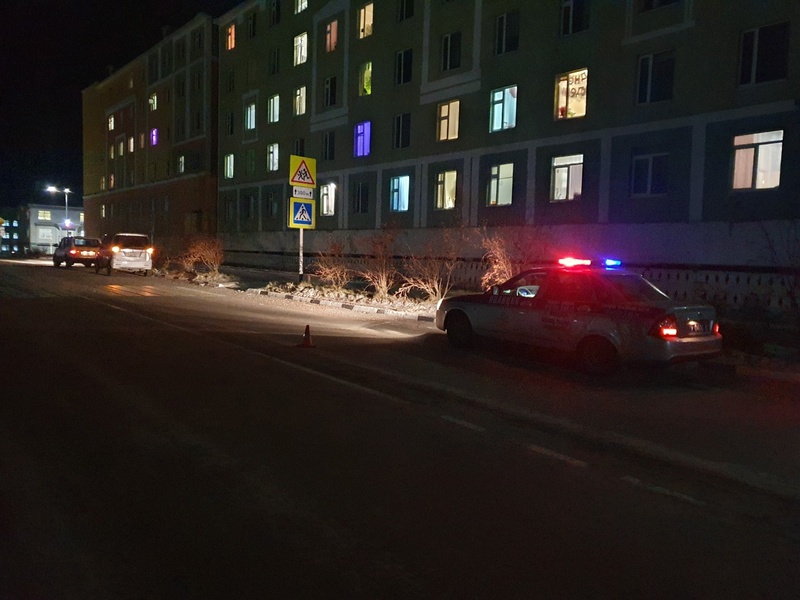 В Анадыре зарегистрировано дорожно-транспортное происшествие с несовершеннолетним